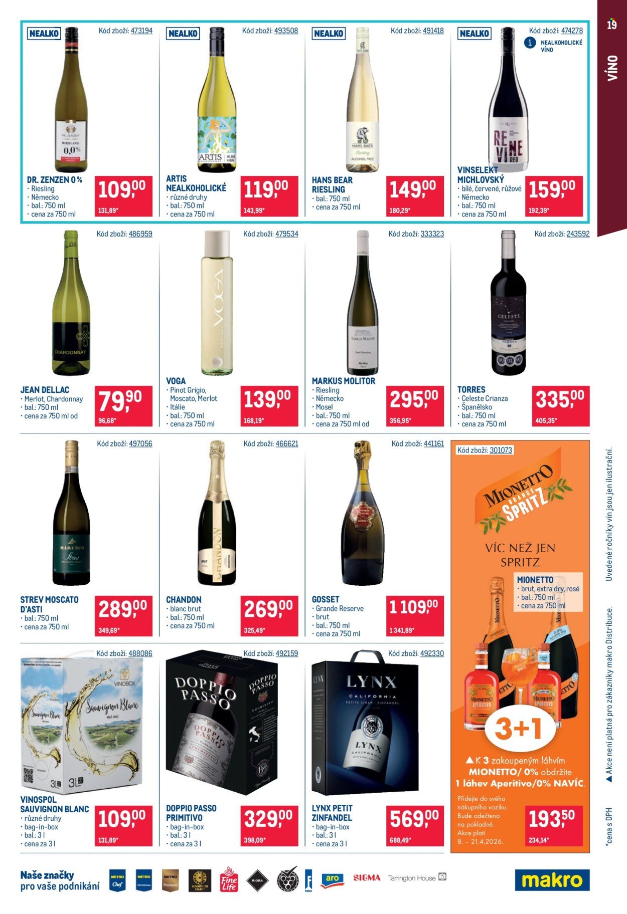 MAKRO leták - Gastronomie (2026-04-08 - 2026-04-21)