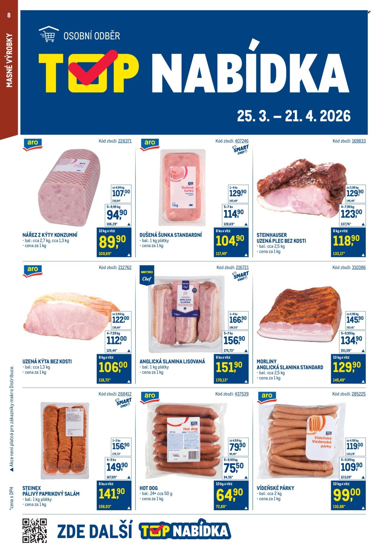 MAKRO leták - Gastronomie (2026-04-08 - 2026-04-21)