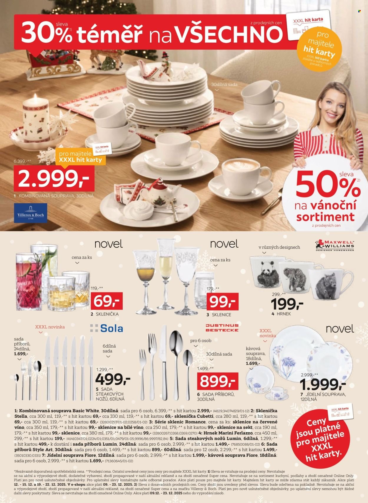 XXXLUTZ leták - Sleva 30 % na téměř vše (2025-12-08 - 2025-12-23)