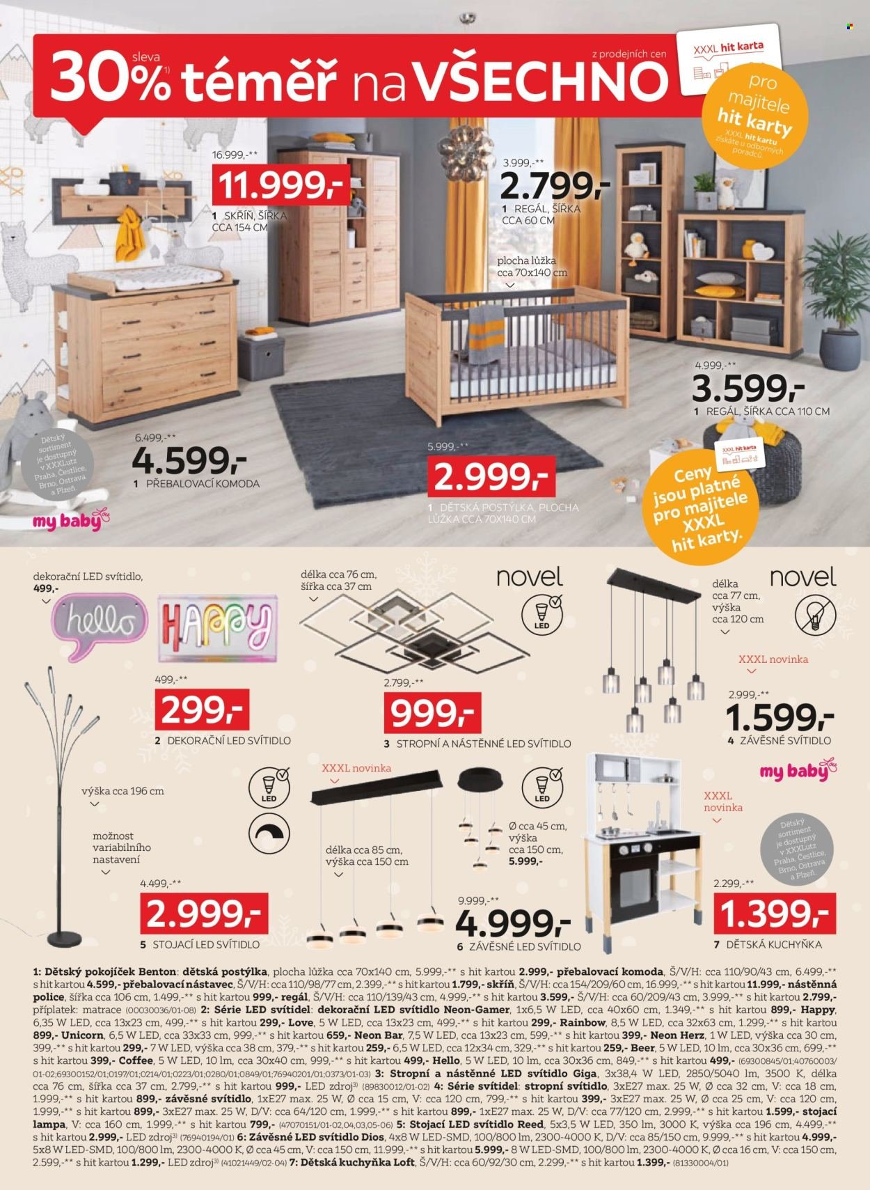 XXXLUTZ leták - Sleva 30 % na téměř vše (2025-12-08 - 2025-12-23)