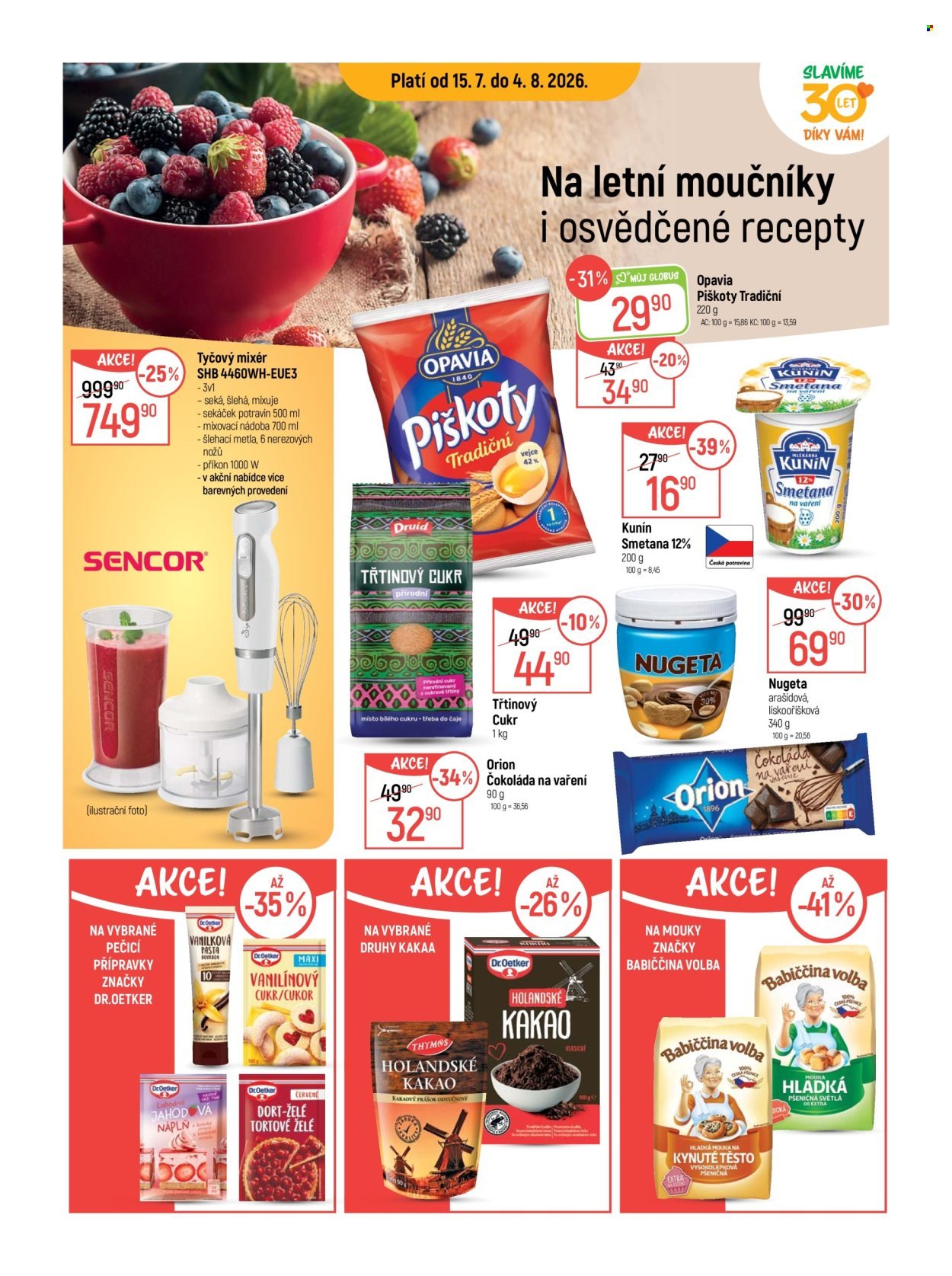 GLOBUS leták - Od středy 15.7.2026
