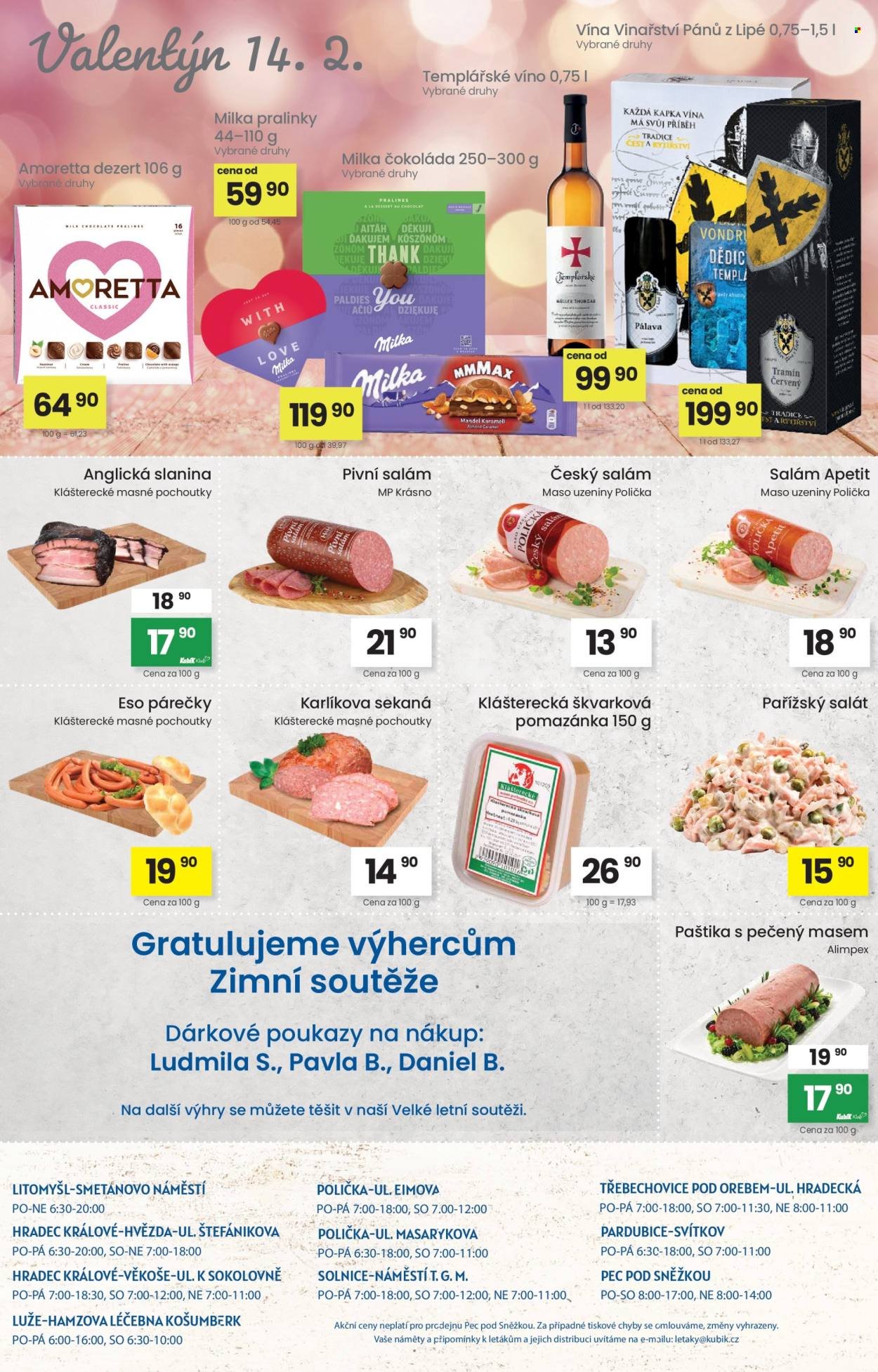 KUBÍK leták - Od úterý 3.2.2026 (2026-02-03 - 2026-02-09)