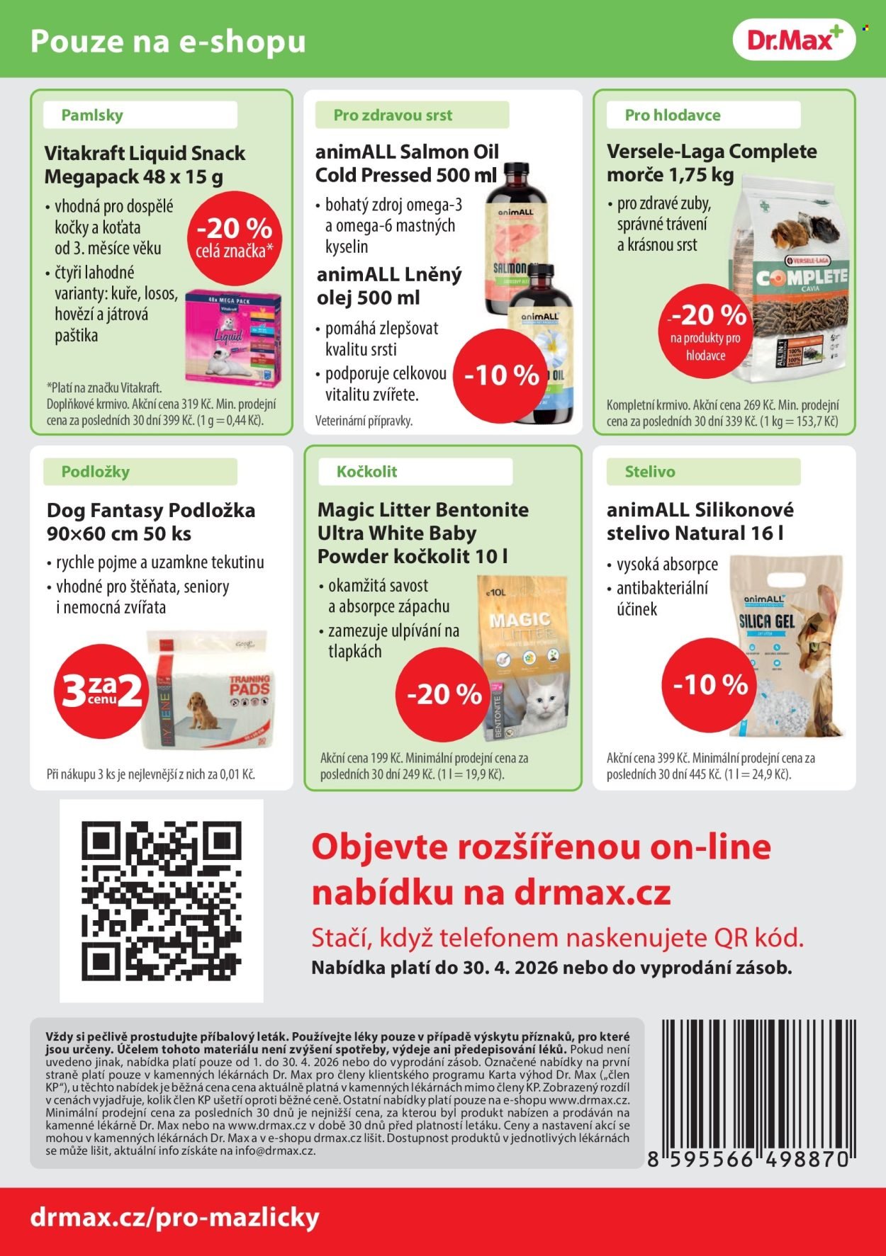 DR. MAX leták - Od středy 1.4.2026 (2026-04-01 - 2026-04-30)