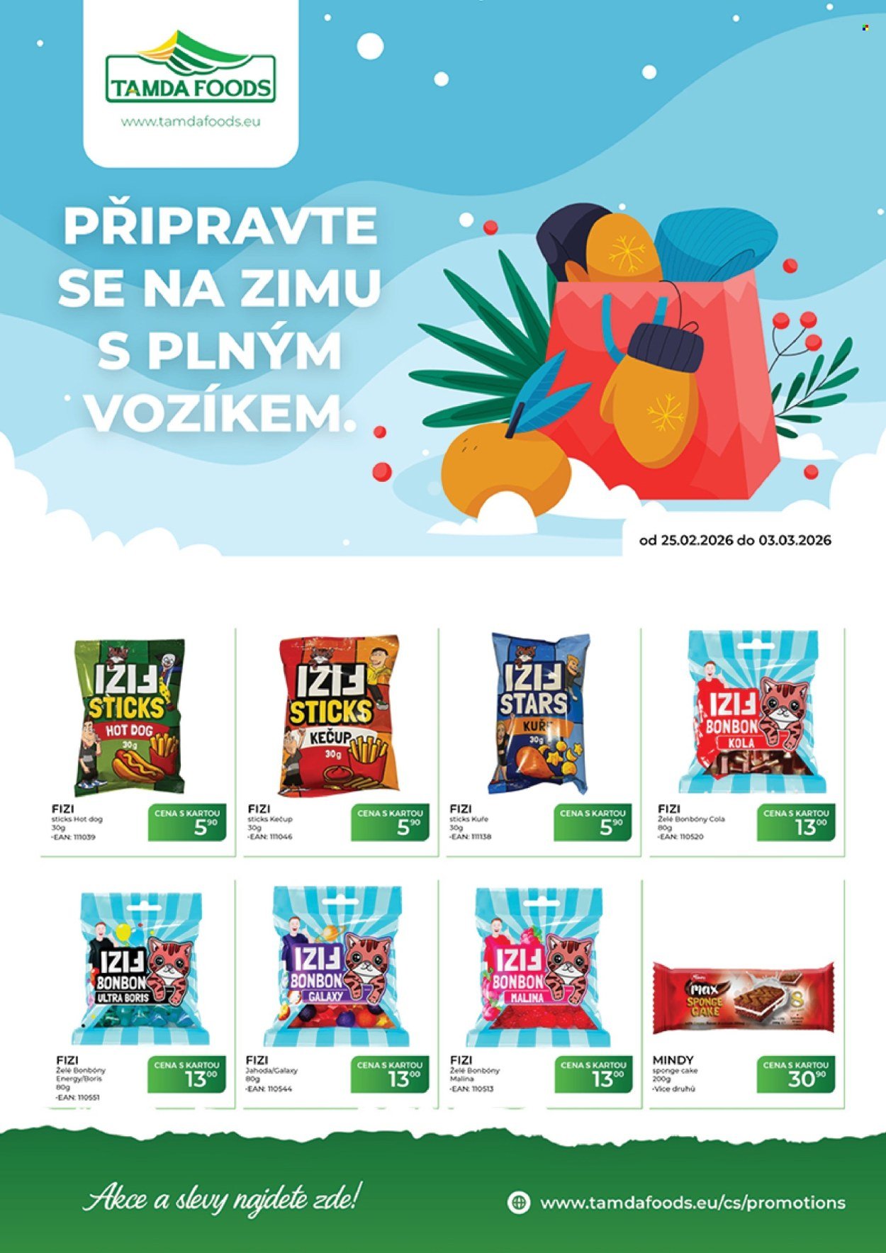 TAMDA FOODS leták - Od středy 25.2.2026 (2026-02-25 - 2026-03-03)