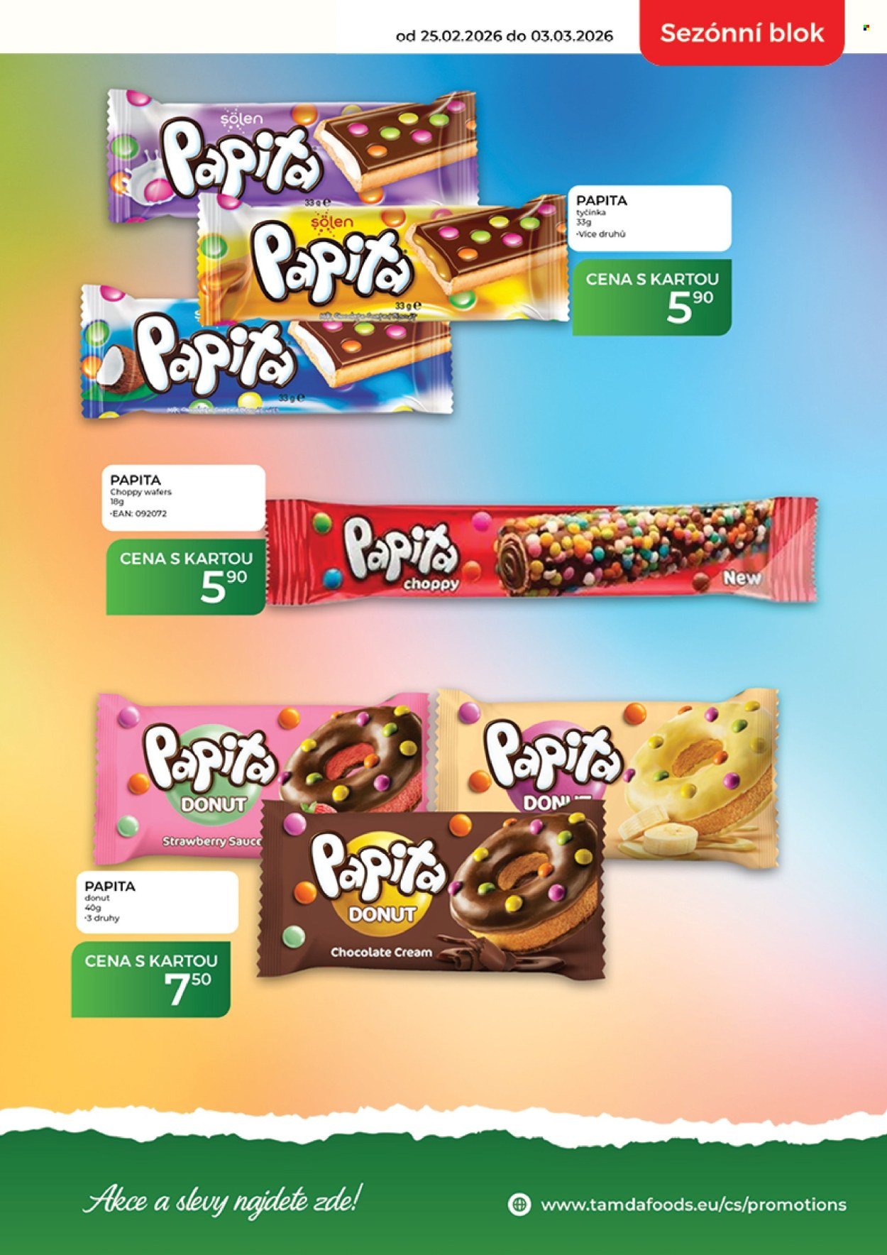 TAMDA FOODS leták - Od středy 25.2.2026 (2026-02-25 - 2026-03-03)