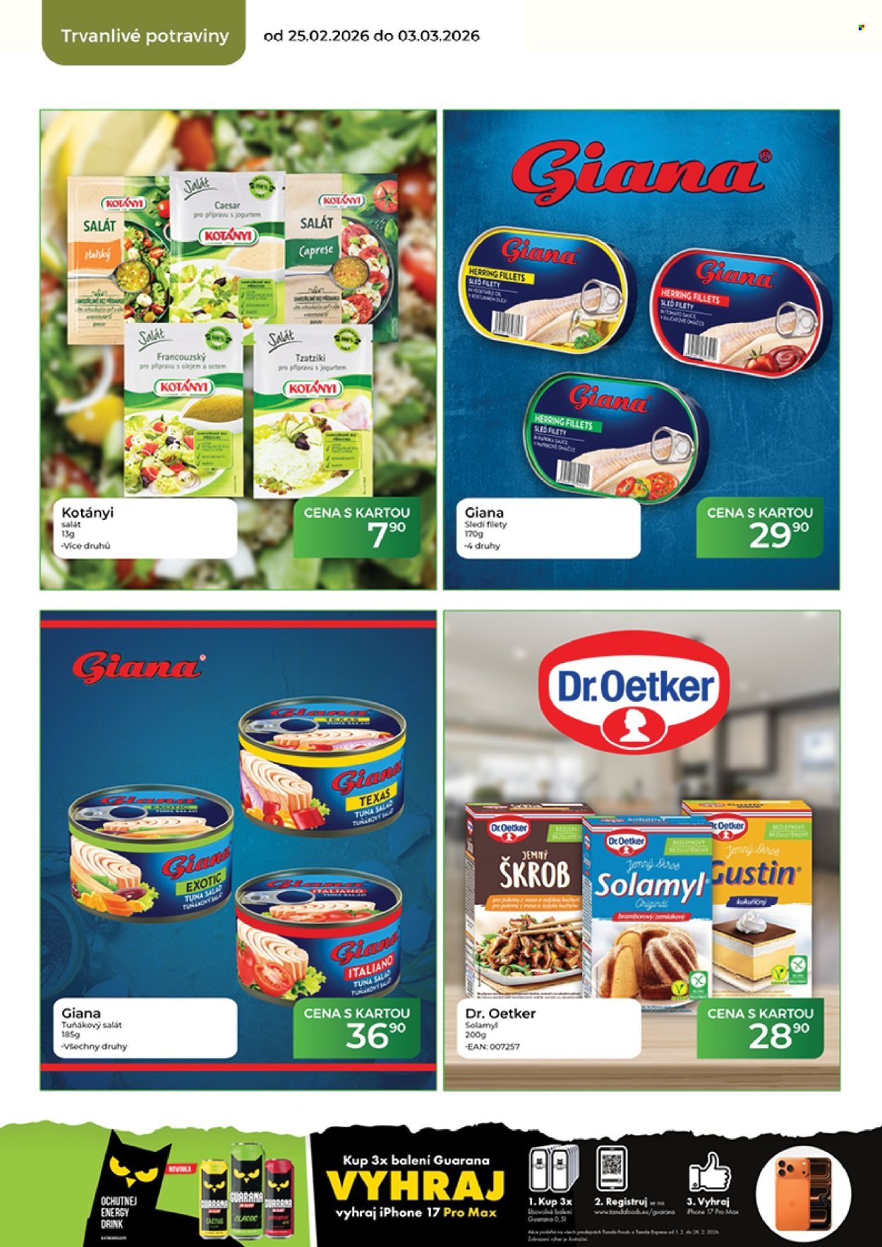 TAMDA FOODS leták - Od středy 25.2.2026 (2026-02-25 - 2026-03-03)