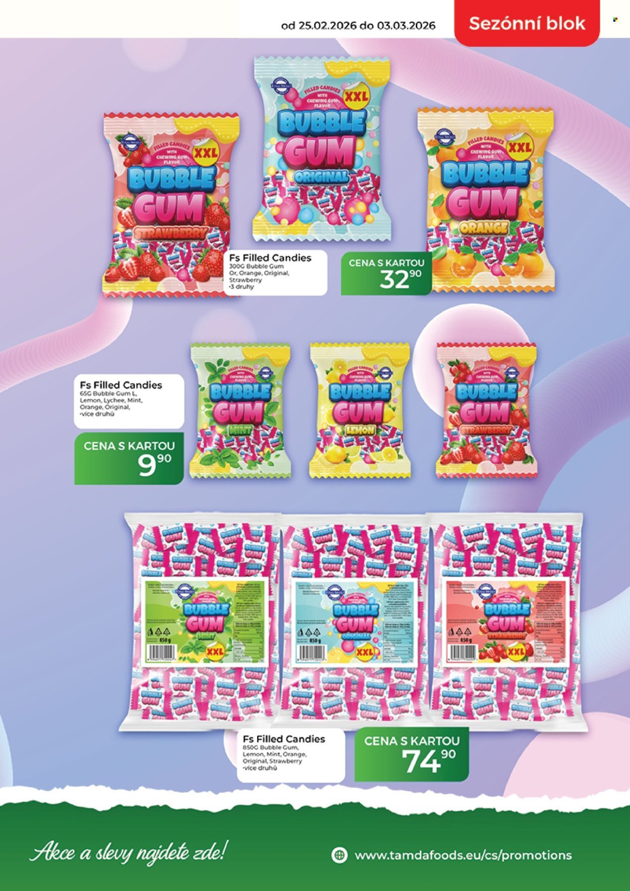 TAMDA FOODS leták - Od středy 25.2.2026 (2026-02-25 - 2026-03-03)