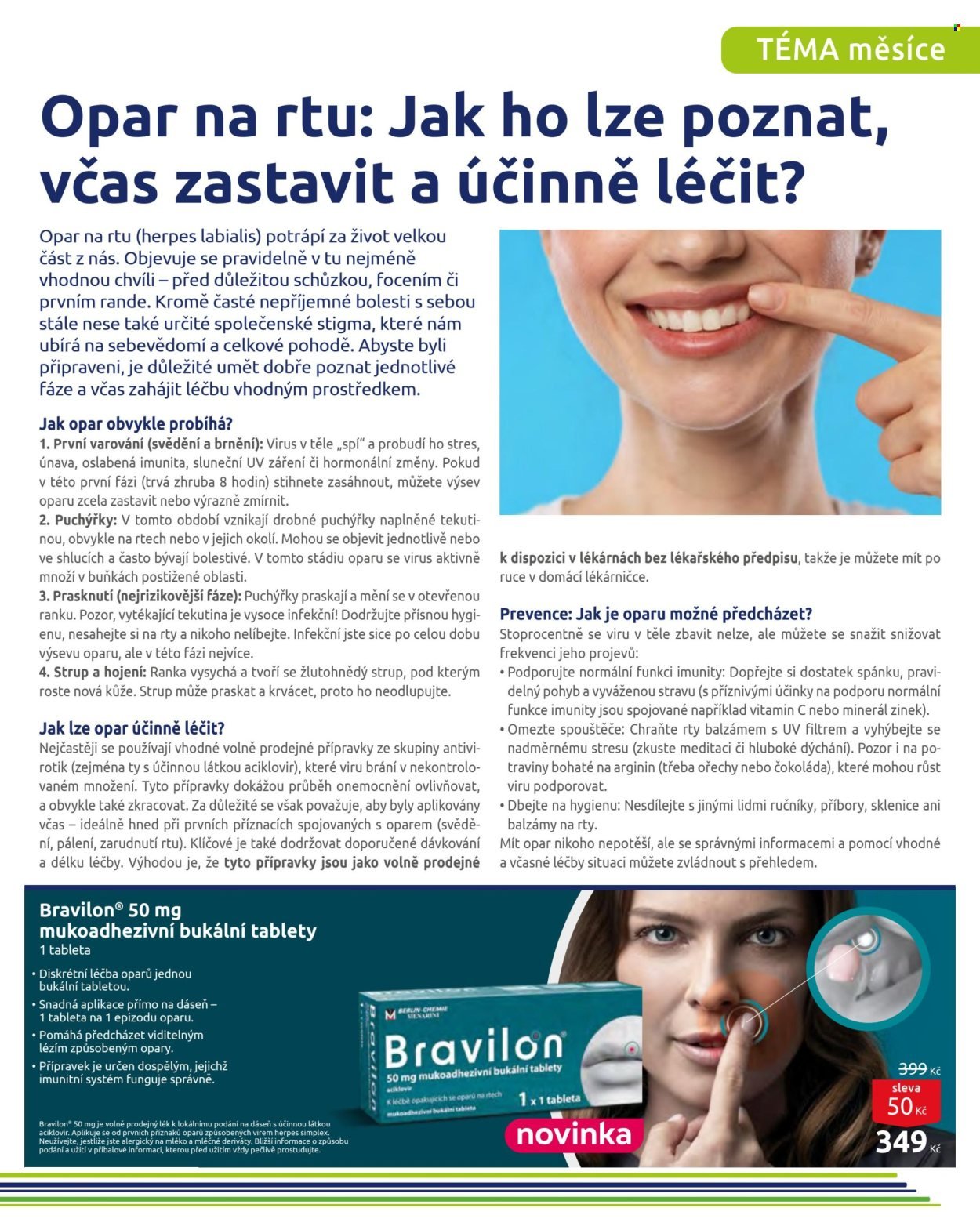 BENU LÉKÁRNA leták - Akční leták