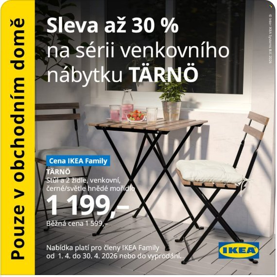 IKEA leták - Od středy 1.4.2026 (2026-04-01 - 2026-04-30)