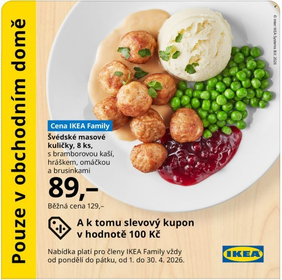 IKEA leták - Od středy 1.4.2026 (2026-04-01 - 2026-04-30)