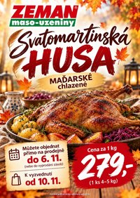 ZEMAN MASO-UZENINY leták - Od pátku 2.10.2026