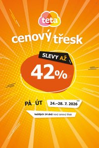 TETA DROGERIE leták - Cenový třesk
