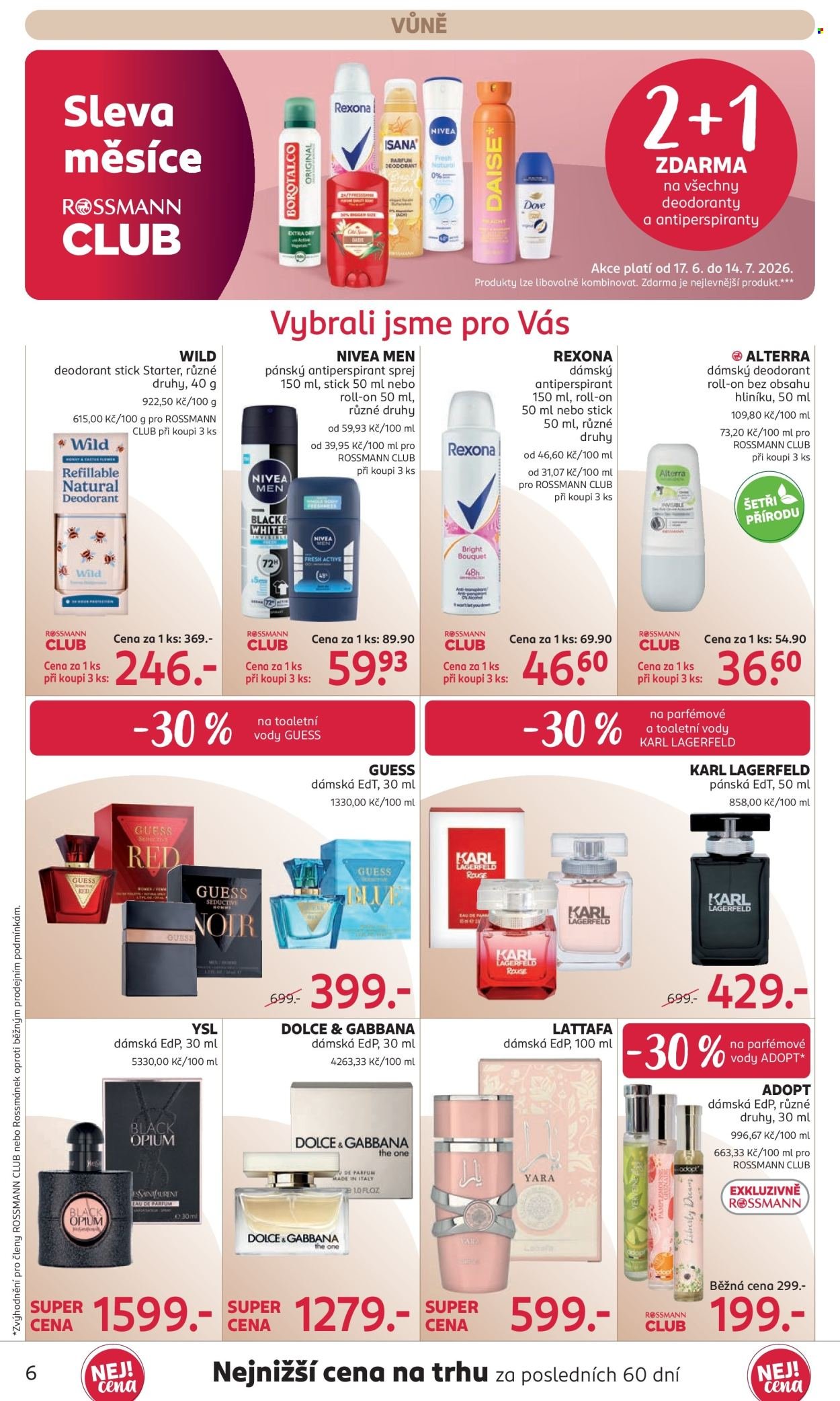 ROSSMANN leták - Od středy 1.7.2026