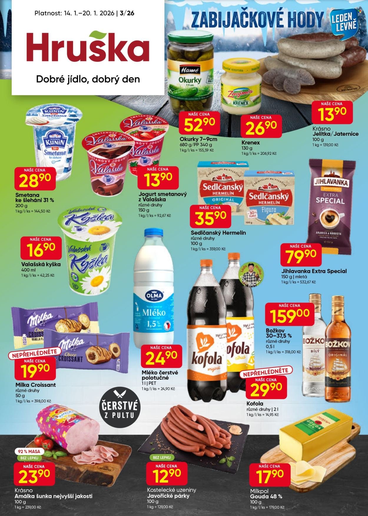 HRUŠKA leták - Aktuální leták (2026-01-14 - 2026-01-20)