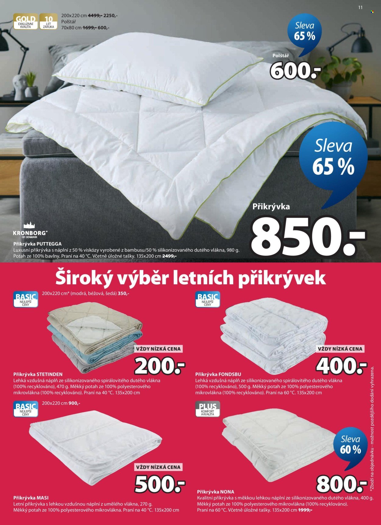 JYSK leták - Výprodej a další skvělé nabídky