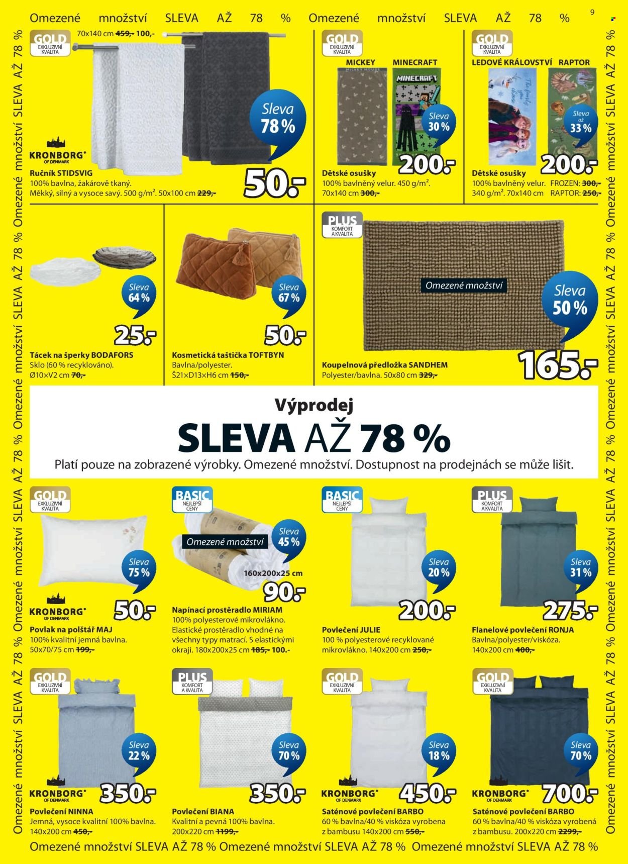 JYSK leták - Výprodej a další skvělé nabídky
