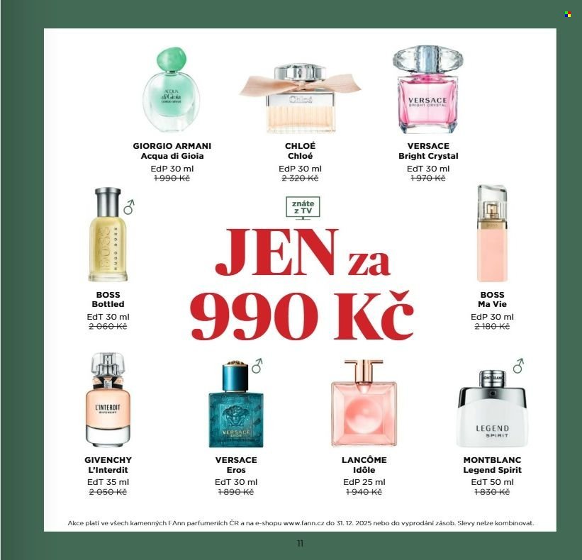 FANN PARFUMERIE leták - Od soboty 1.11.2025 (2025-11-01 - 2025-12-31)