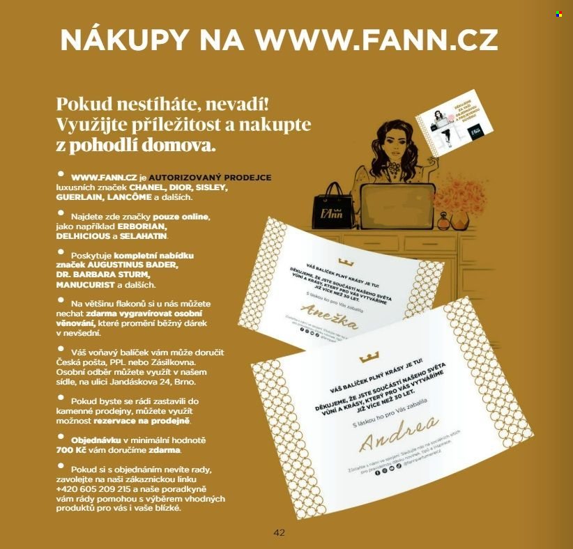 FANN PARFUMERIE leták - Od soboty 1.11.2025 (2025-11-01 - 2025-12-31)