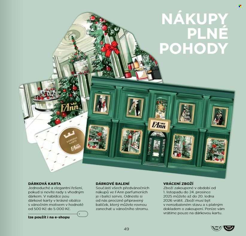 FANN PARFUMERIE leták - Od soboty 1.11.2025 (2025-11-01 - 2025-12-31)