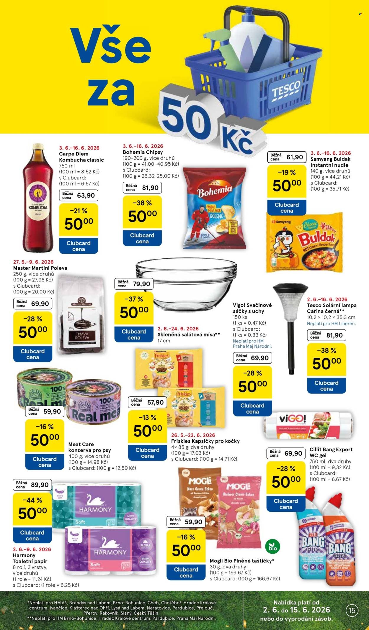 TESCO leták - Vaše šance skórovat