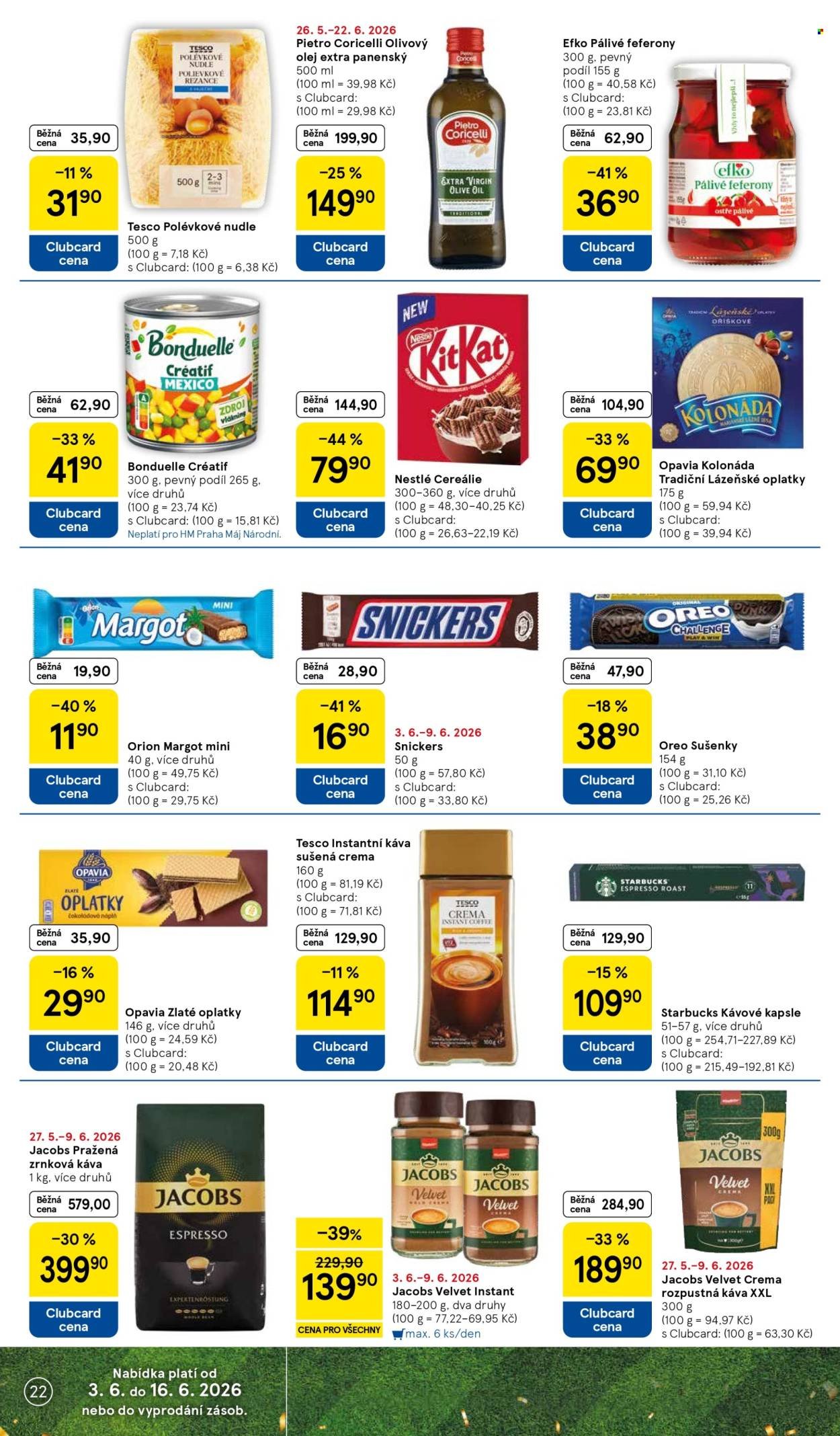 TESCO leták - Vaše šance skórovat