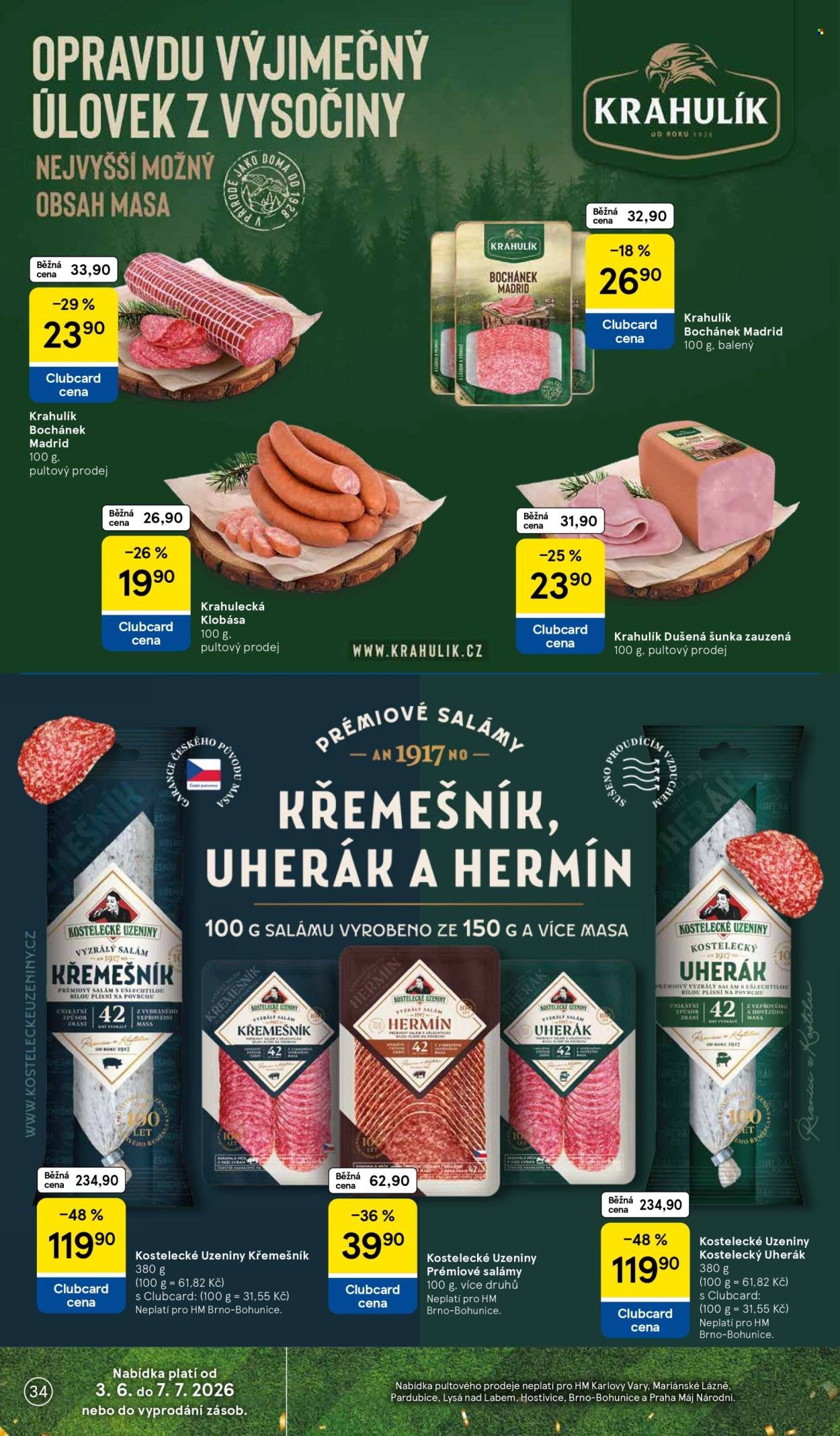 TESCO leták - Vaše šance skórovat