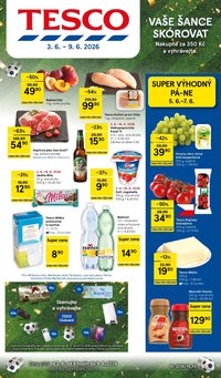 TESCO leták - Vaše šance skórovat
