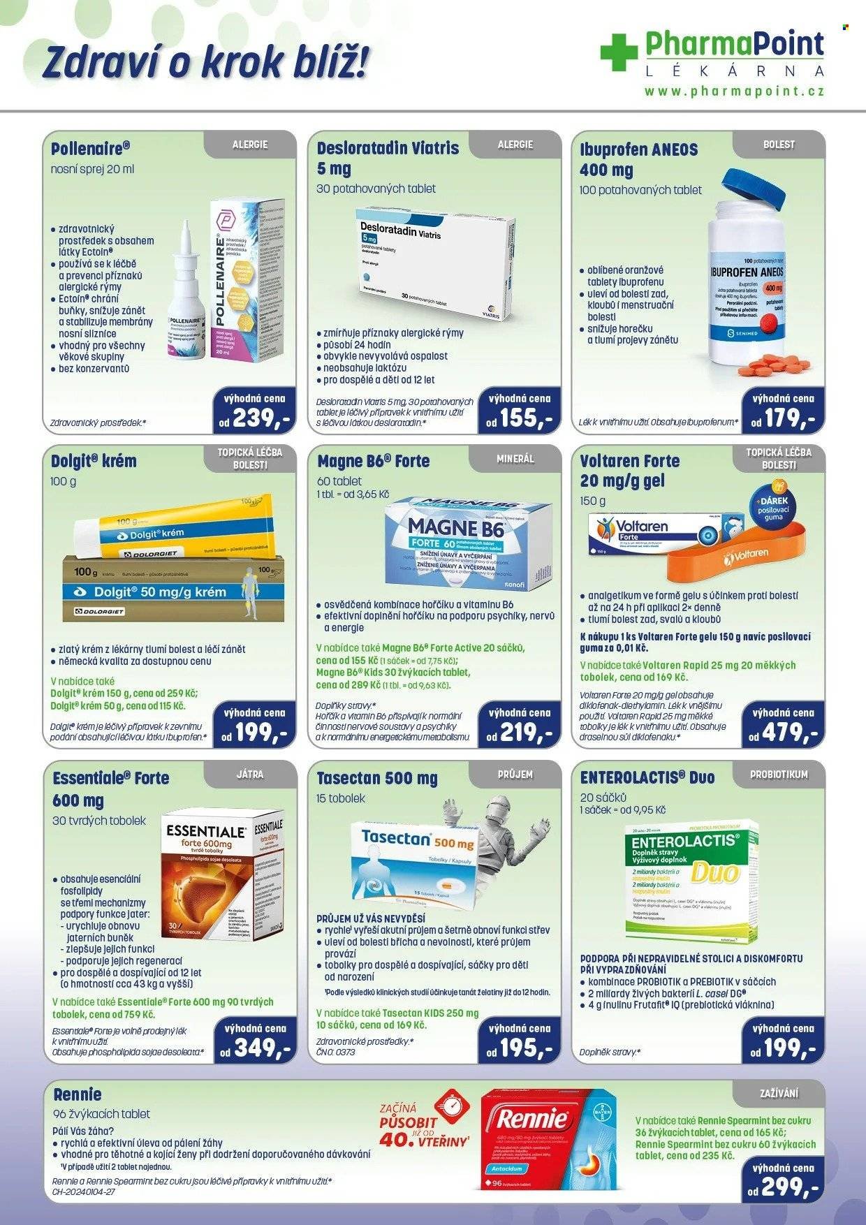 PHARMAPOINT leták - Naše nabídka