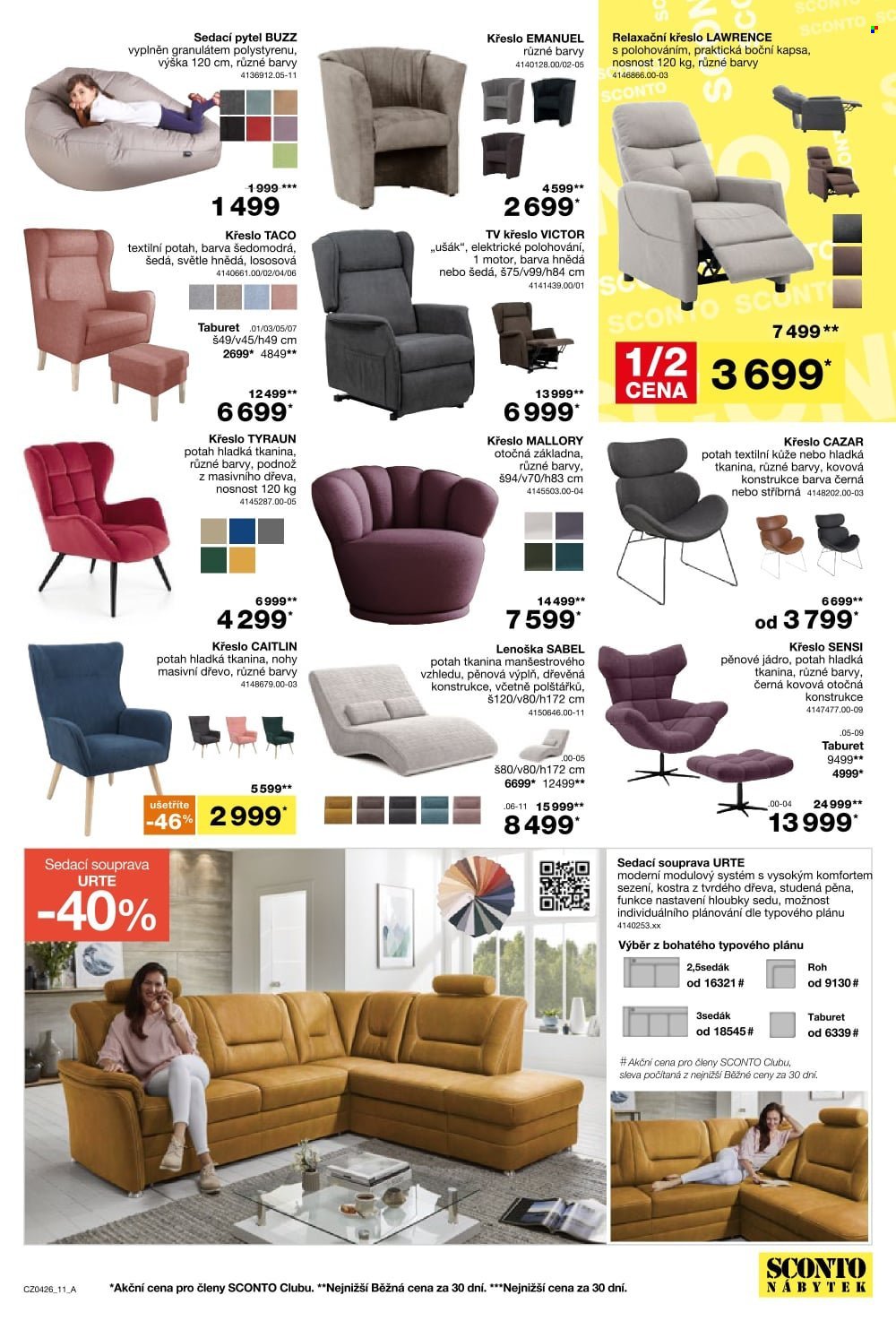 SCONTO NÁBYTEK leták - Kuchyně za polovinu! (2026-03-04 - 2026-03-24)