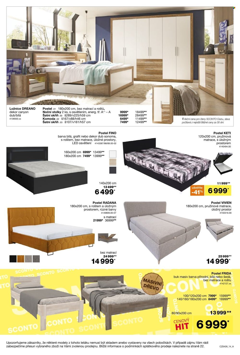 SCONTO NÁBYTEK leták - Kuchyně za polovinu! (2026-03-04 - 2026-03-24)