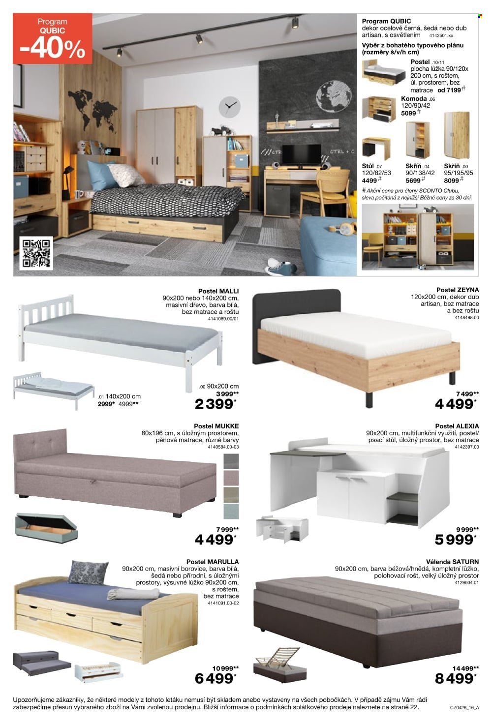 SCONTO NÁBYTEK leták - Kuchyně za polovinu! (2026-03-04 - 2026-03-24)