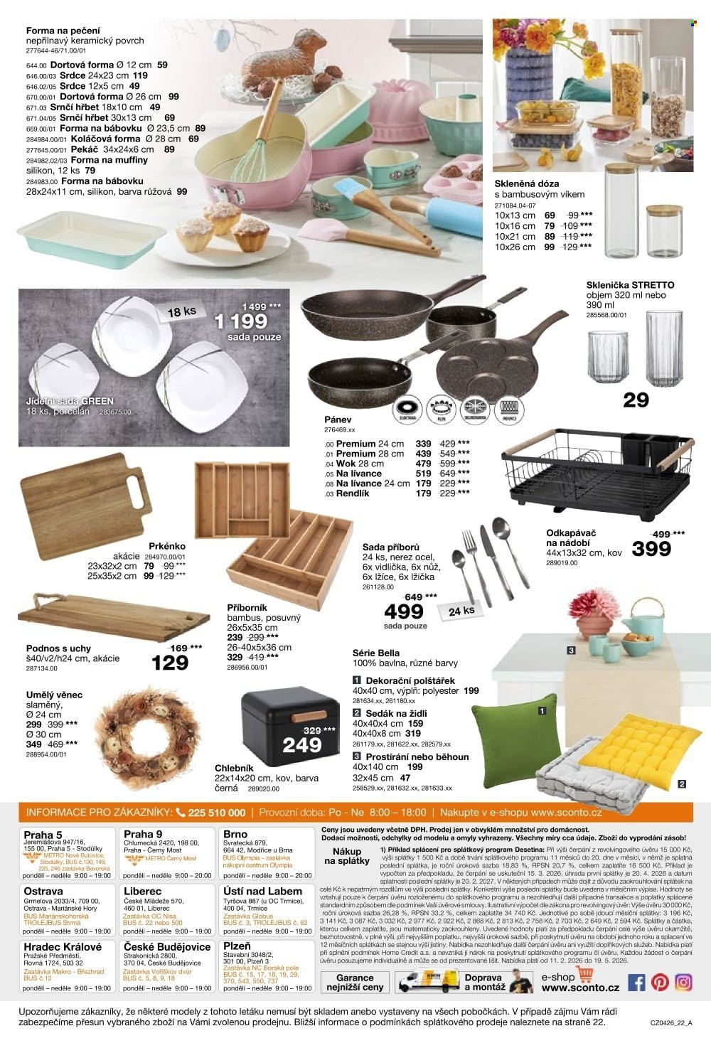 SCONTO NÁBYTEK leták - Kuchyně za polovinu! (2026-03-04 - 2026-03-24)