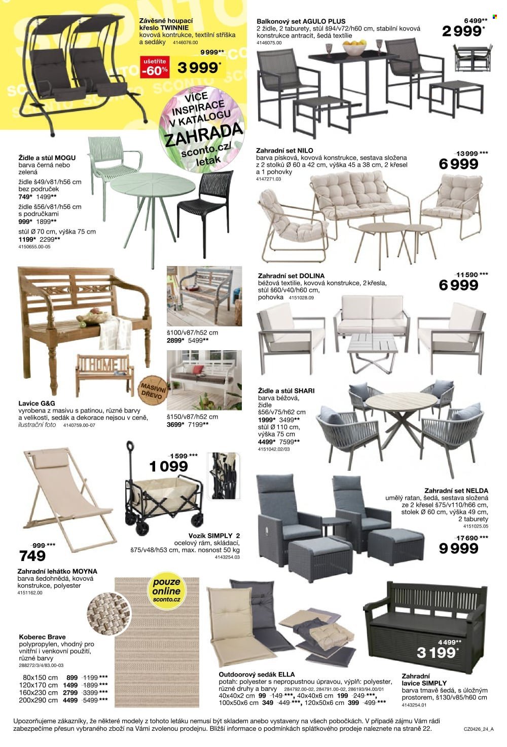 SCONTO NÁBYTEK leták - Kuchyně za polovinu! (2026-03-04 - 2026-03-24)