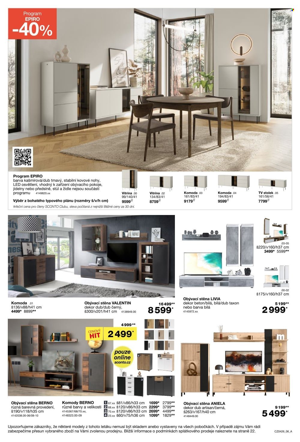 SCONTO NÁBYTEK leták - Kuchyně za polovinu! (2026-03-04 - 2026-03-24)