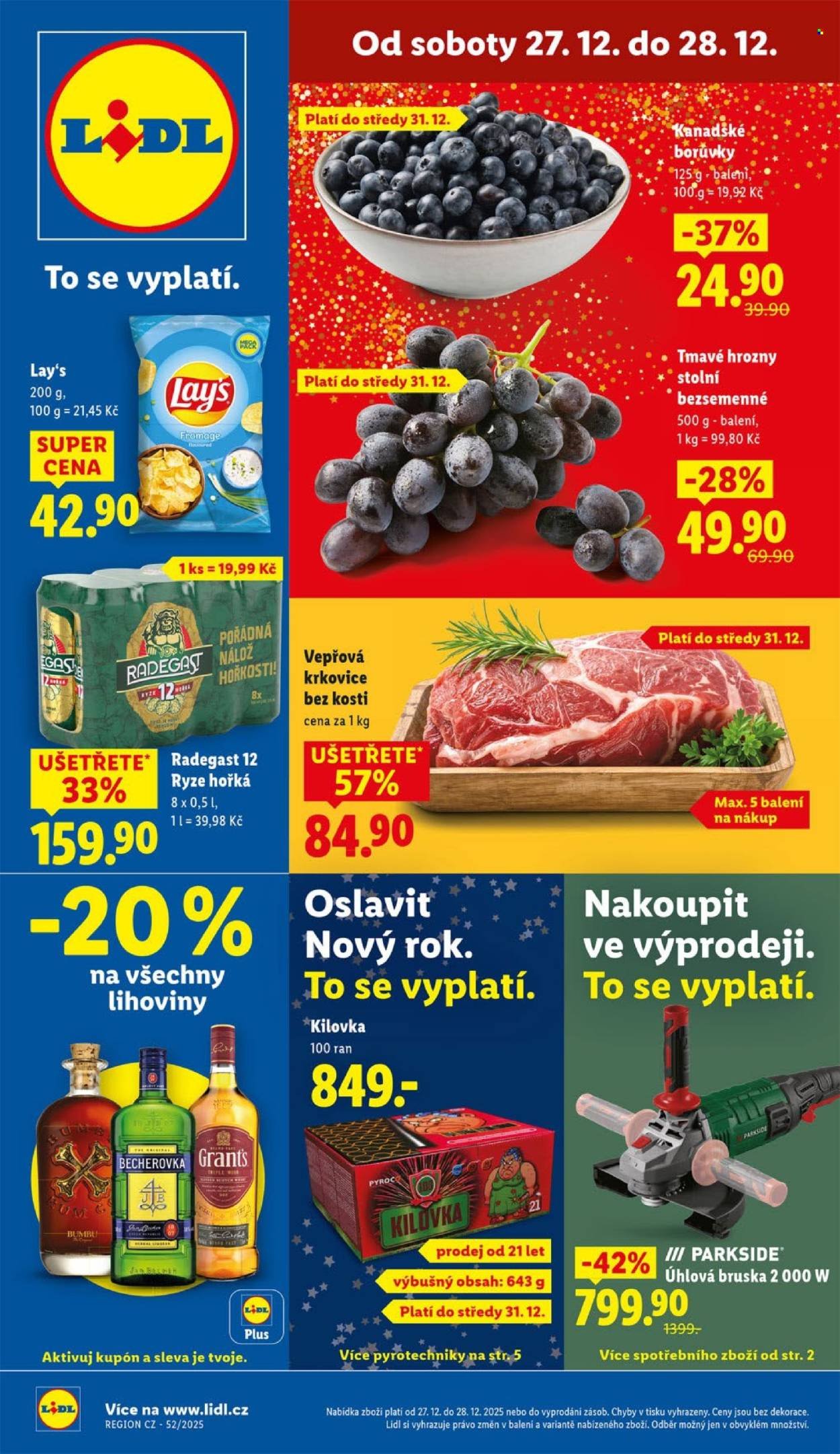 LIDL leták - Od soboty 27.12.2025 (2025-12-27 - 2025-12-28)