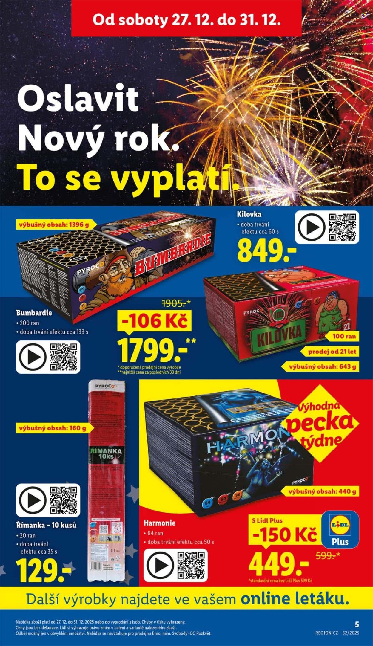 LIDL leták - Od soboty 27.12.2025 (2025-12-27 - 2025-12-28)