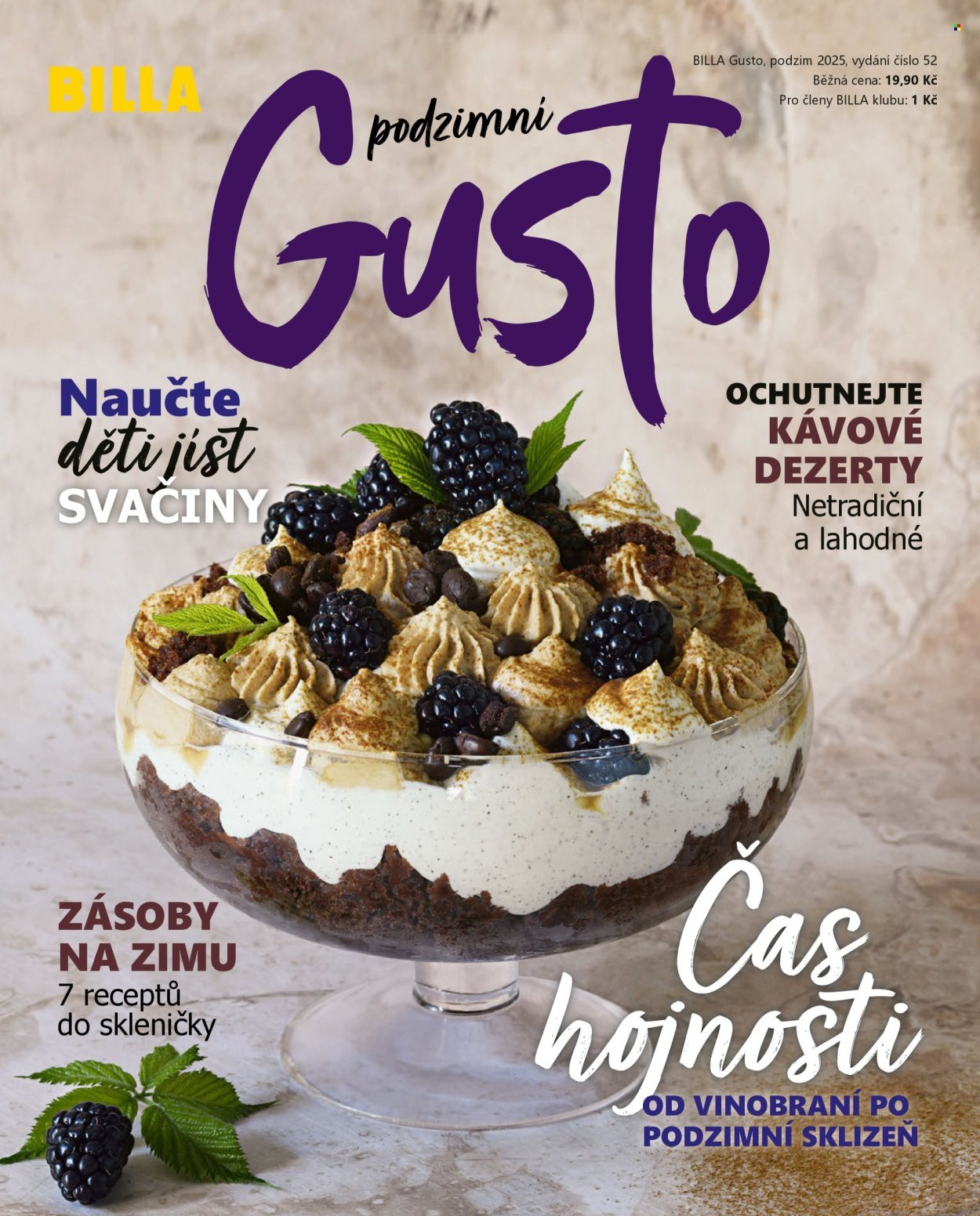 BILLA leták - Gusto: Podzim 2025 (2025-09-01)
