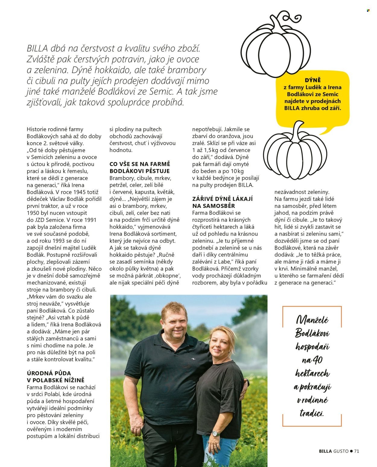 BILLA leták - Gusto: Podzim 2025 (2025-09-01)