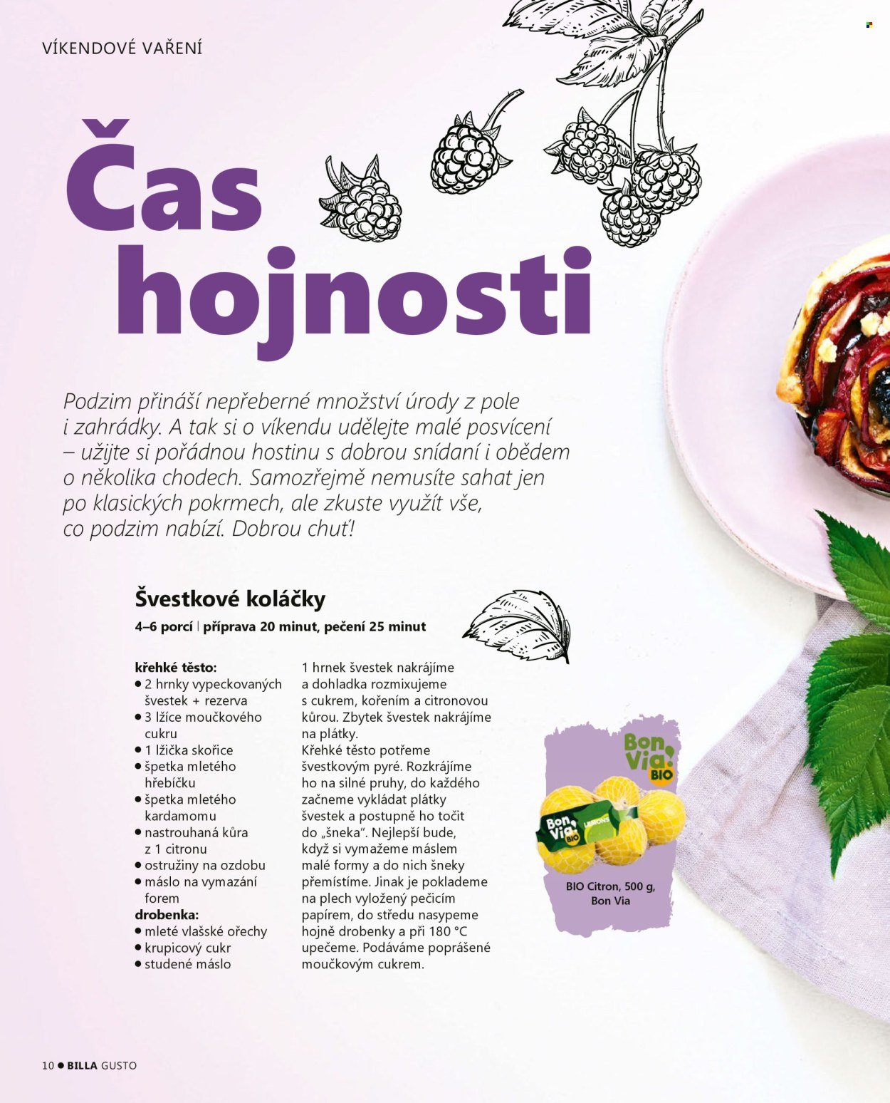 BILLA leták - Gusto: Podzim 2025 (2025-09-01)