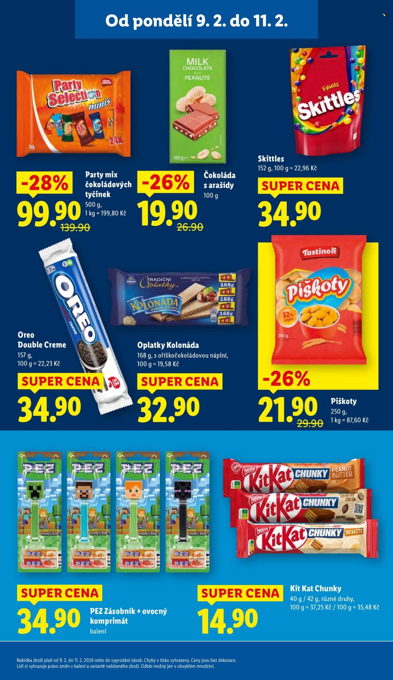 LIDL leták - Od pondělí 9.2.2026 (2026-02-09 - 2026-02-11)
