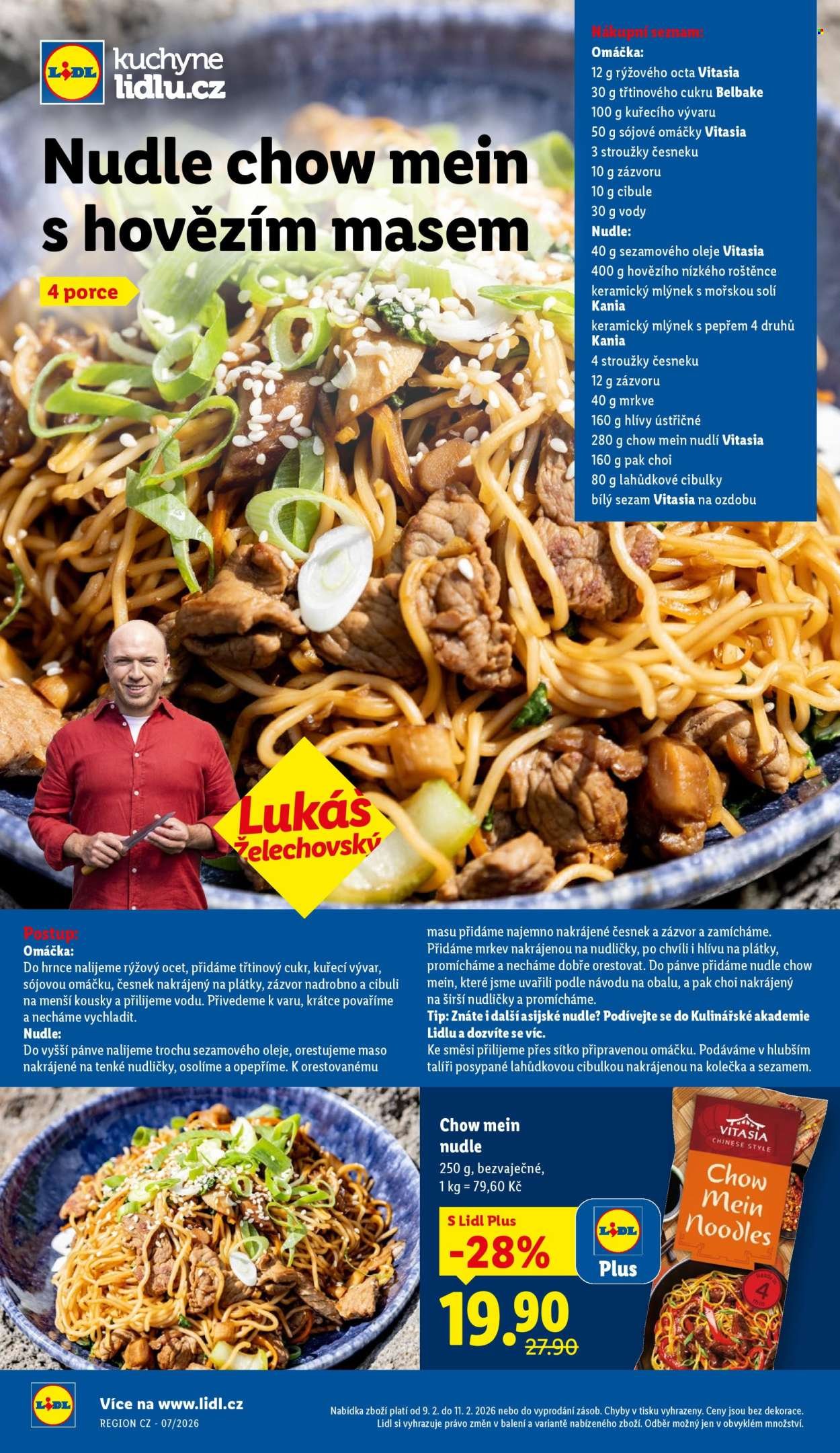 LIDL leták - Od pondělí 9.2.2026 (2026-02-09 - 2026-02-11)