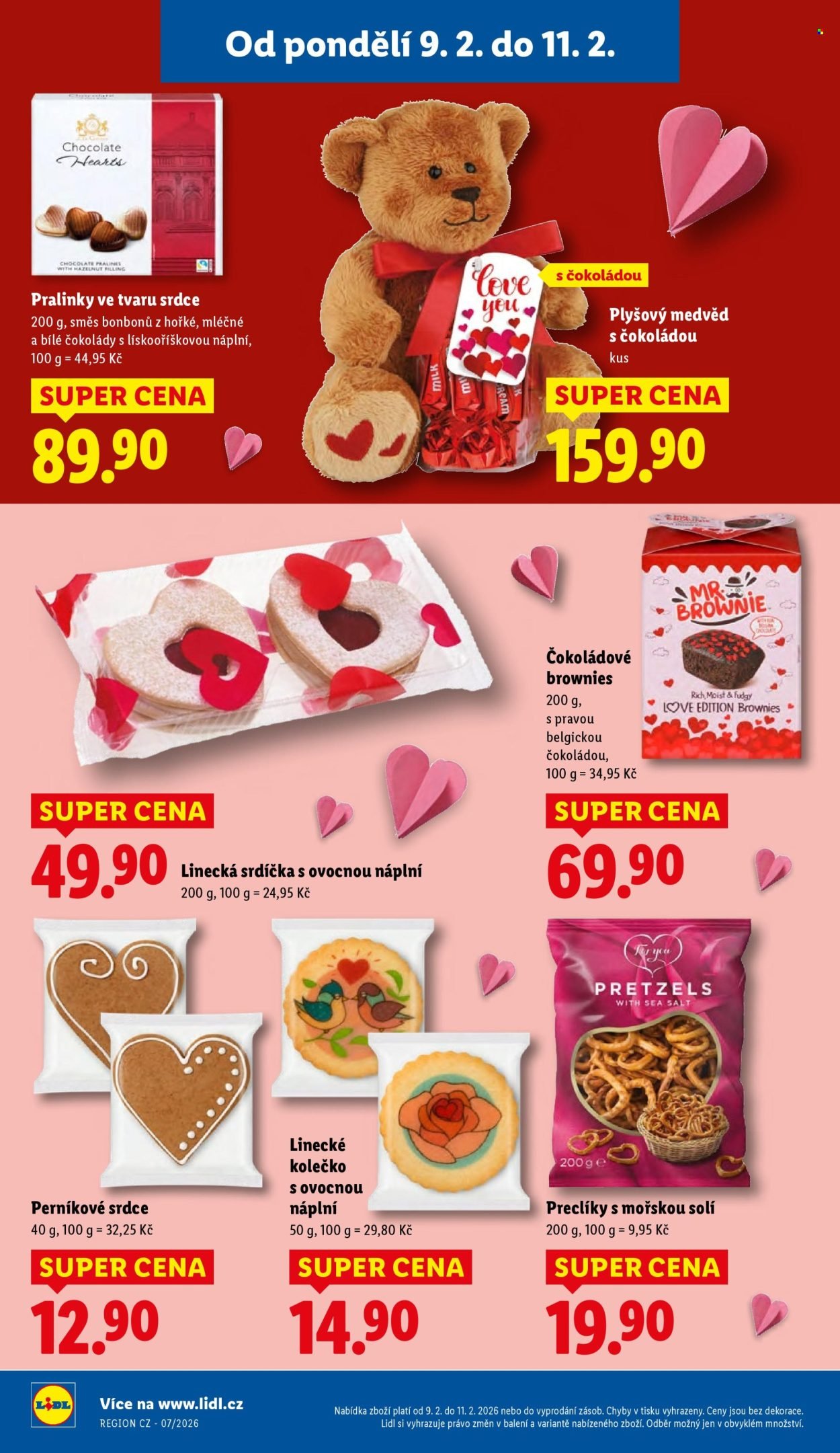LIDL leták - Od pondělí 9.2.2026 (2026-02-09 - 2026-02-11)