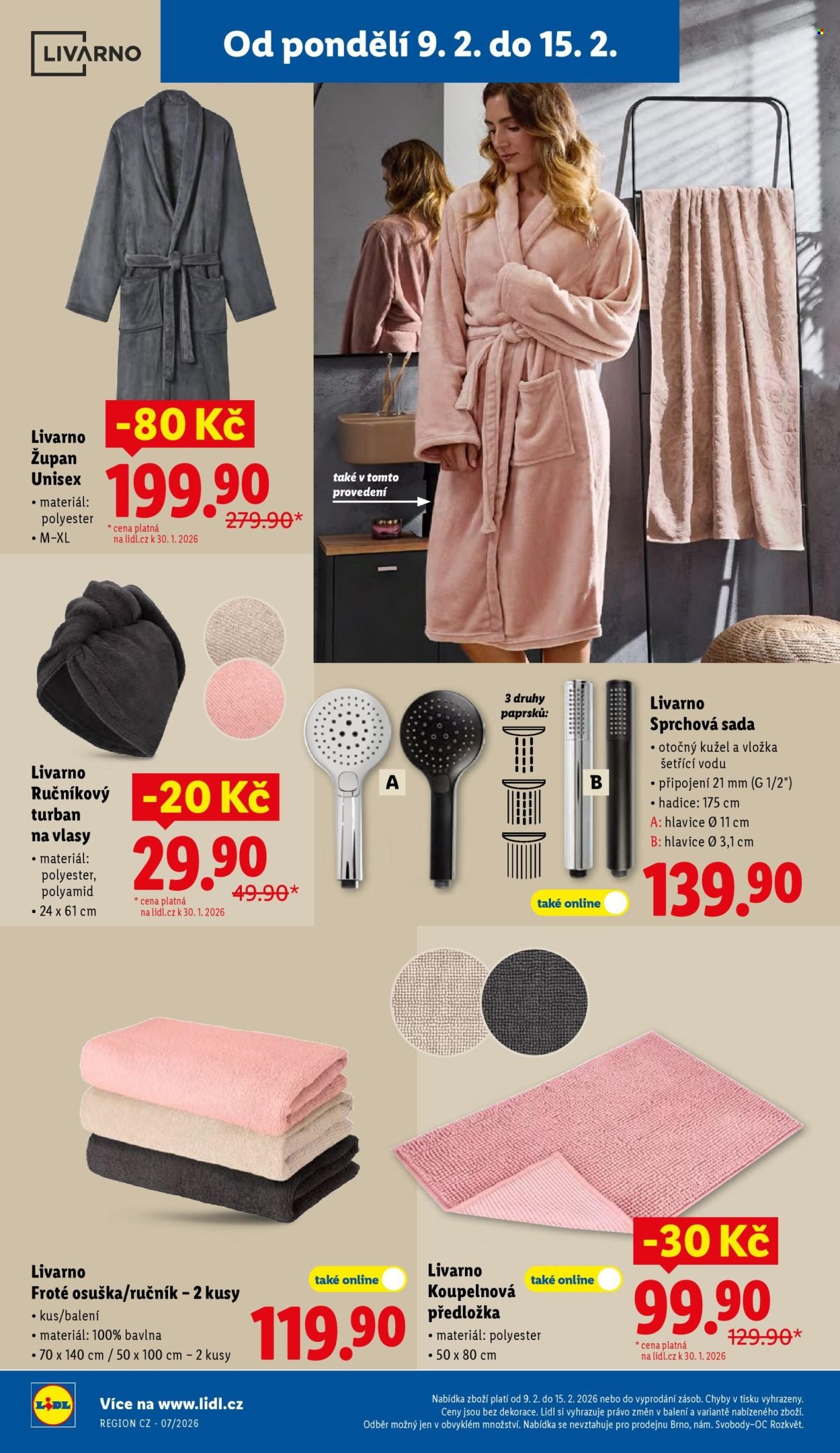 LIDL leták - Od pondělí 9.2.2026 (2026-02-09 - 2026-02-11)