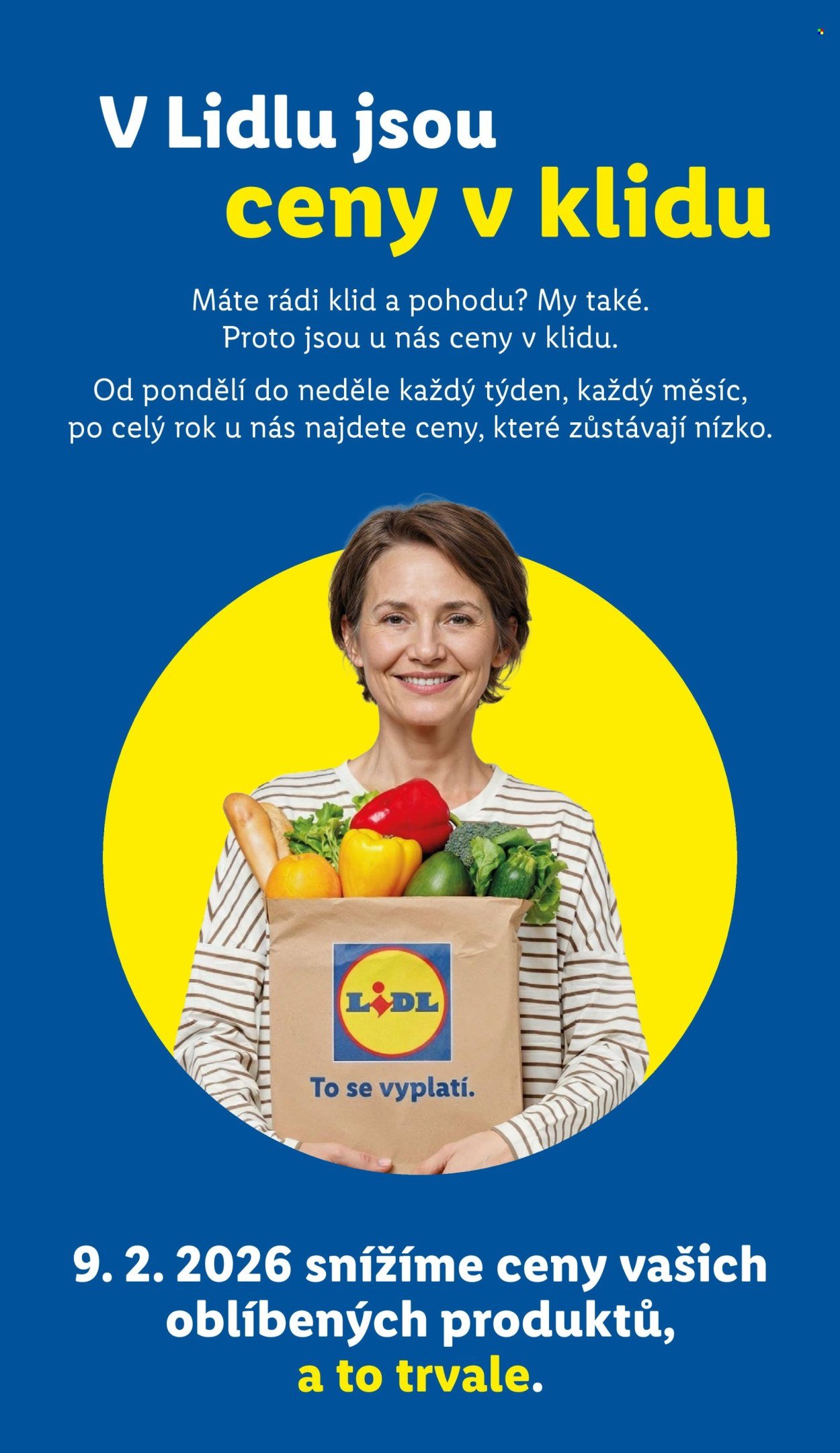 LIDL leták - Od pondělí 9.2.2026 (2026-02-09 - 2026-02-11)
