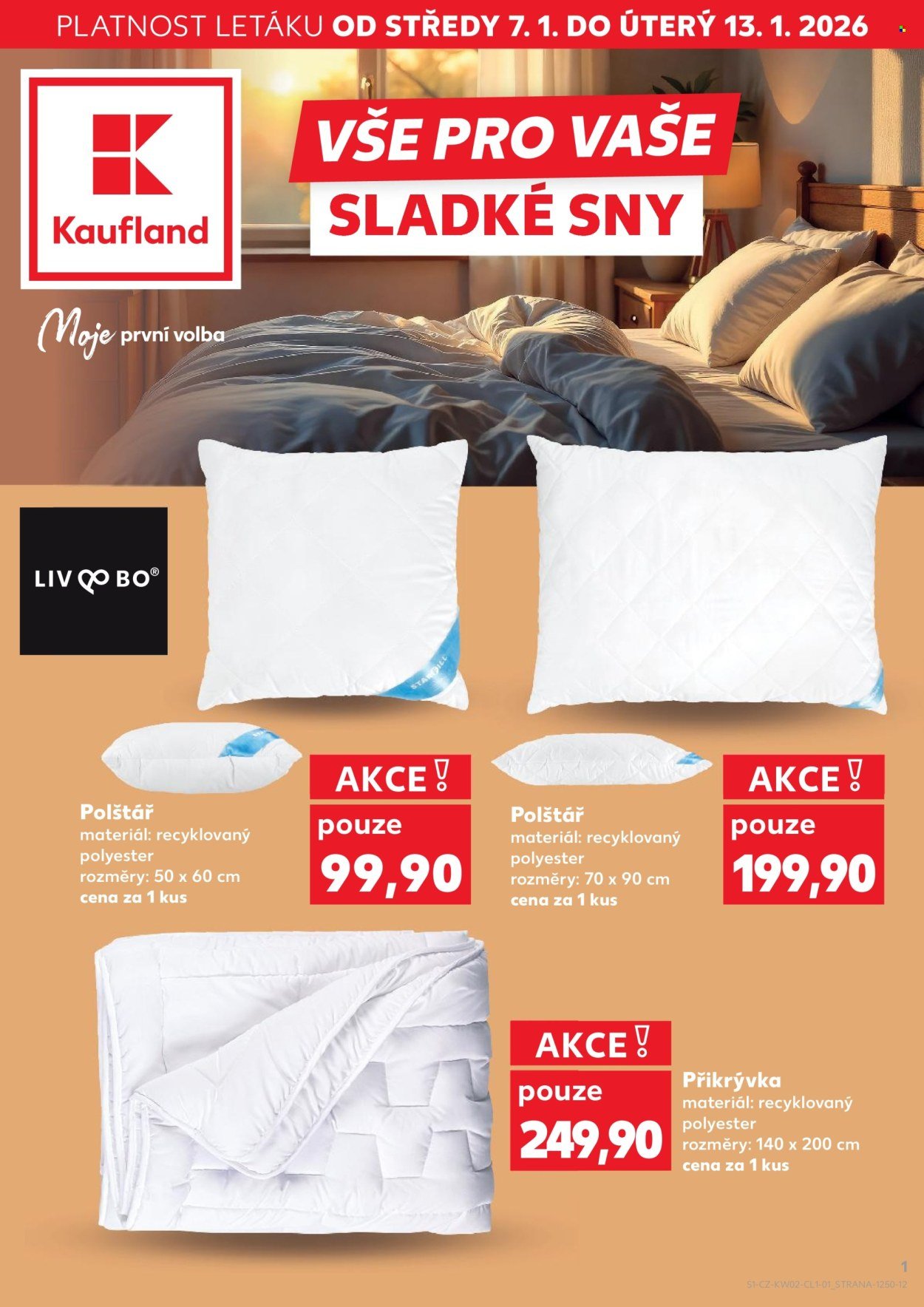 KAUFLAND leták - Vše pro Vaše sladké sny (2026-01-07 - 2026-01-13)