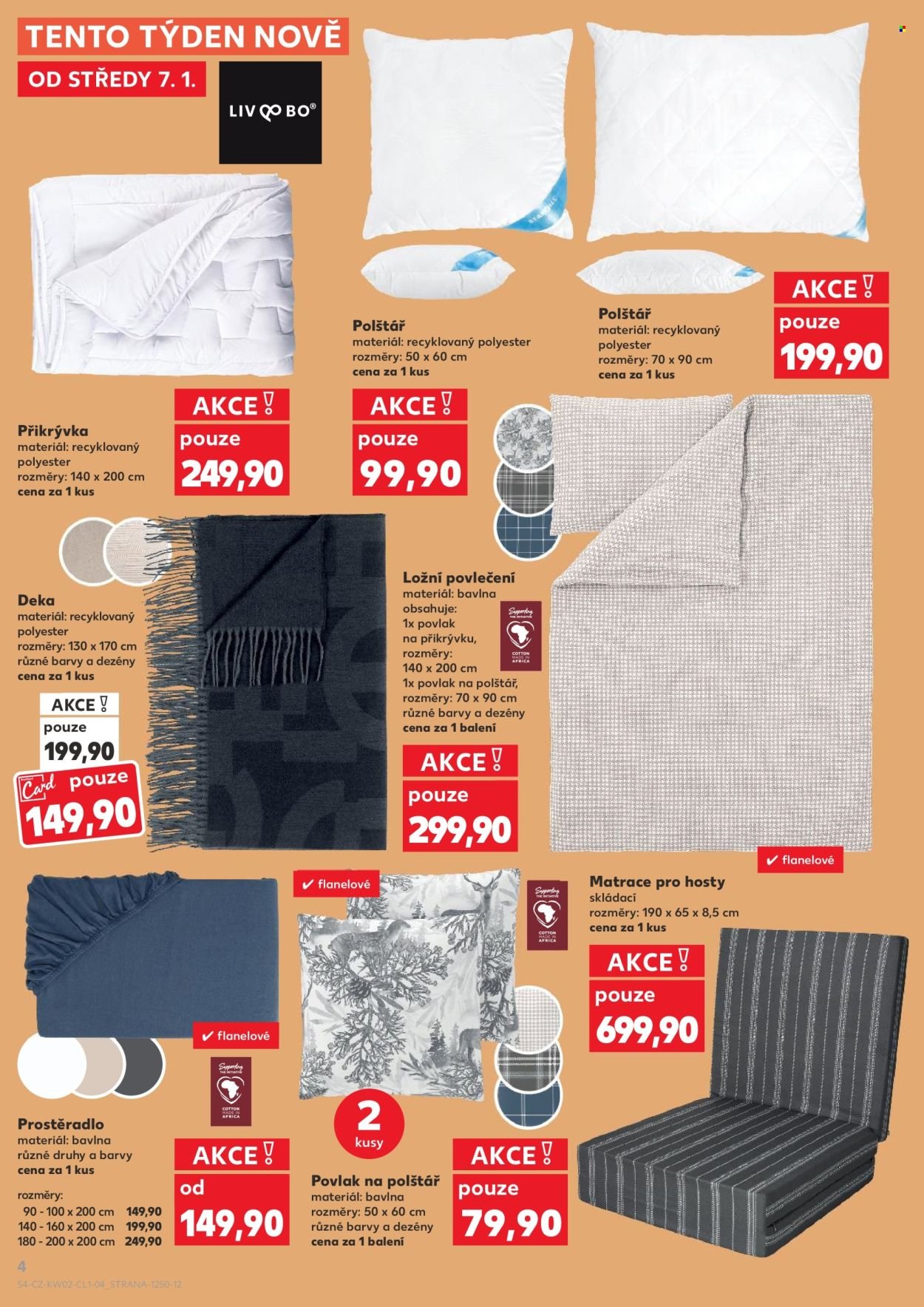 KAUFLAND leták - Vše pro Vaše sladké sny (2026-01-07 - 2026-01-13)