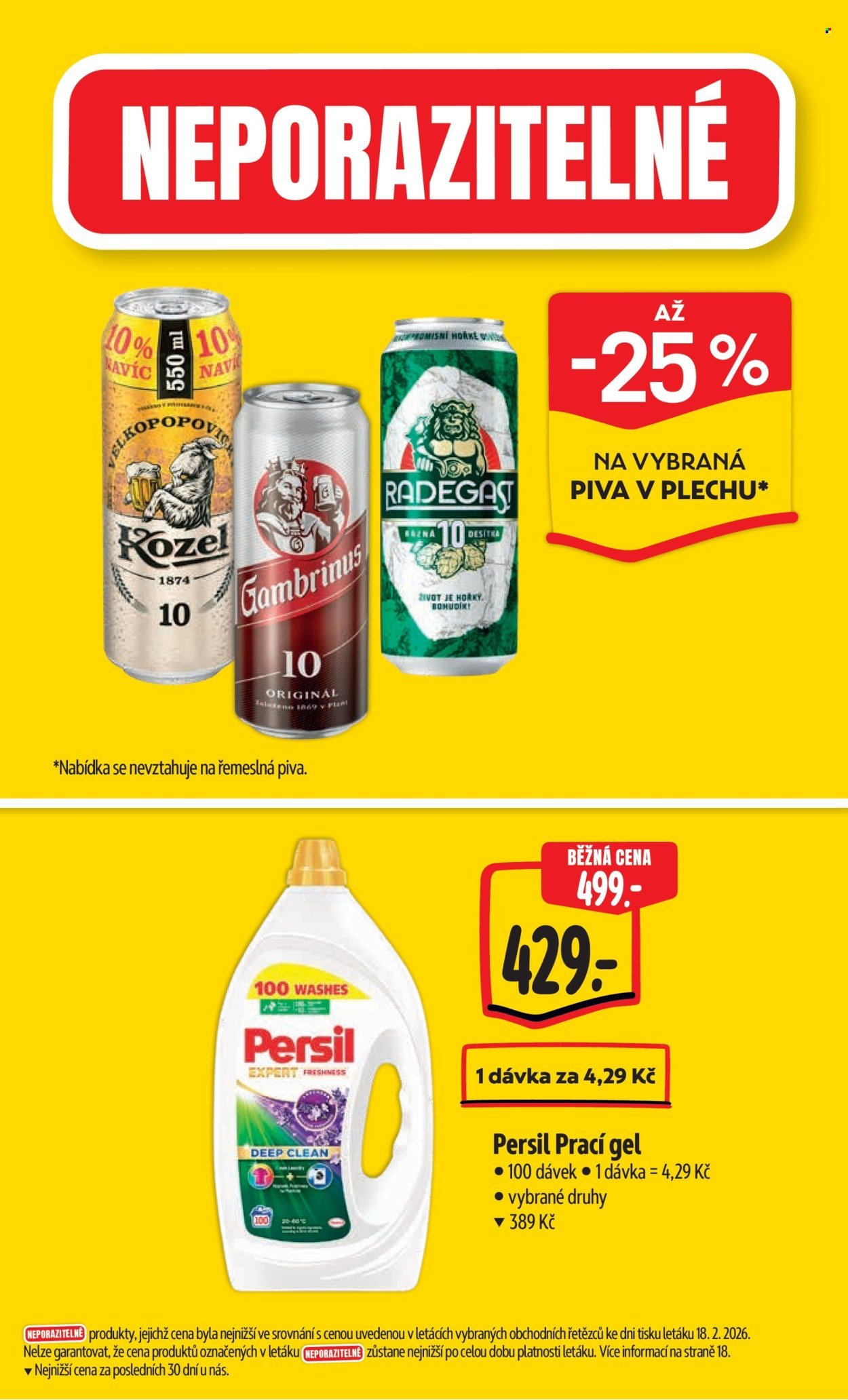 ALBERT leták - Neporazitelné (2026-02-25 - 2026-03-03)