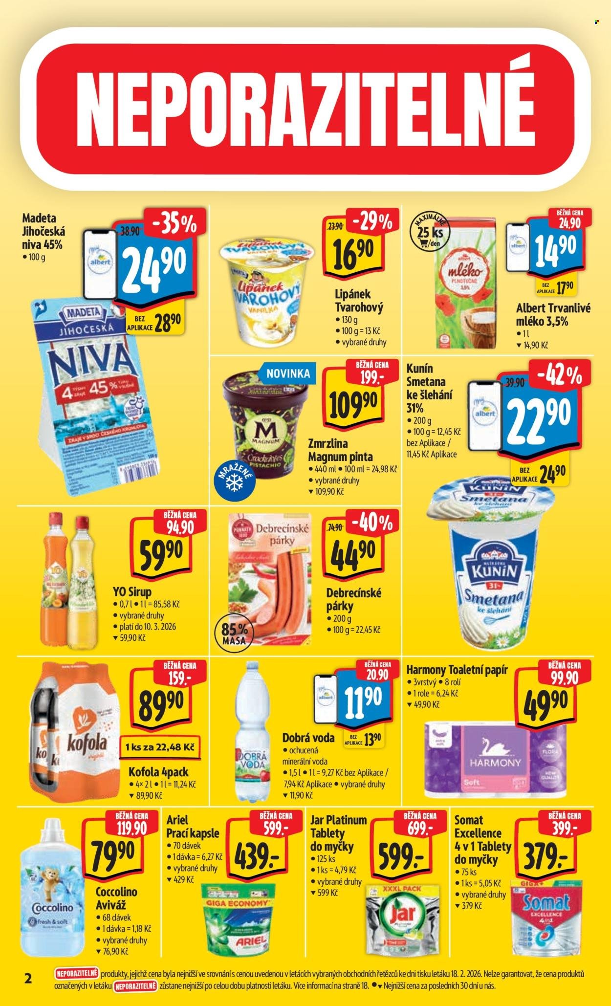 ALBERT leták - Neporazitelné (2026-02-25 - 2026-03-03)