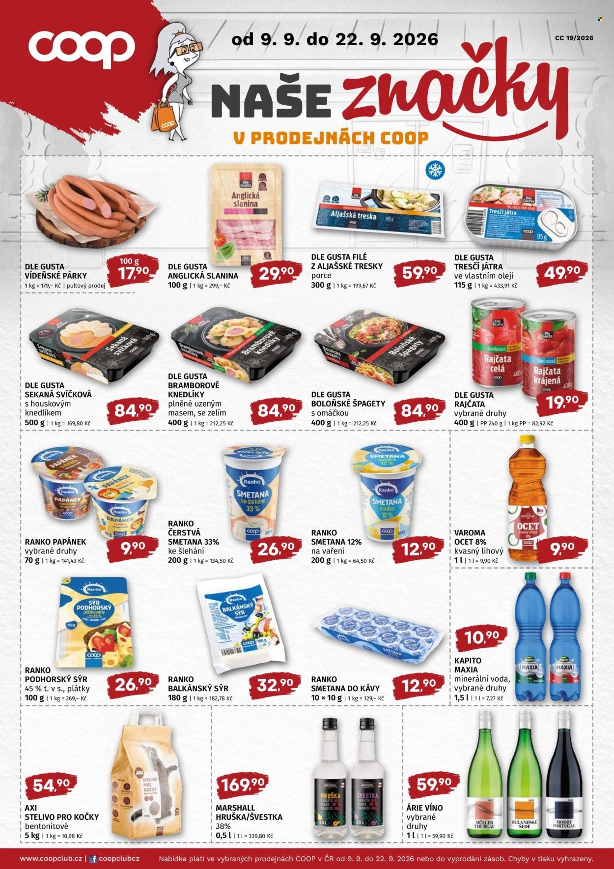 TREFA COOP leták - Od středy 9.9.2026