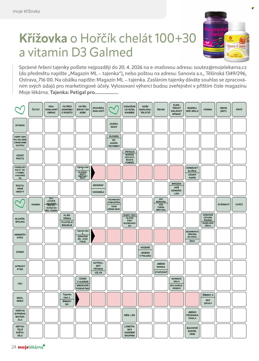 MOJELEKARNA.CZ leták - Březen/Duben (2026-03-01 - 2026-04-30)